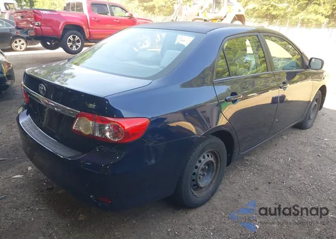 2011 Toyota Corolla Le из США, поврежденный, VIN 2T1BU4EE4BC594531